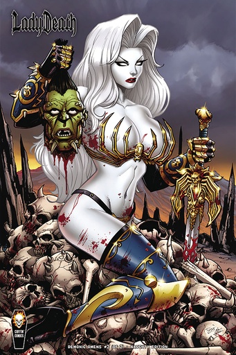 [SEP241607] Lady Death: Demonic Omens #2 of 2 (Cover D Anthony Spay Naughty Variant)