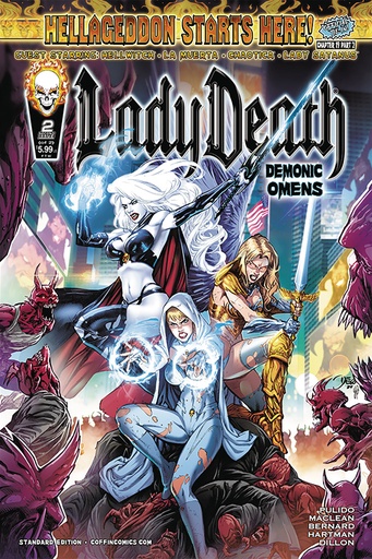 [SEP241604] Lady Death: Demonic Omens #2 of 2 (Cover A Diego Bernard)