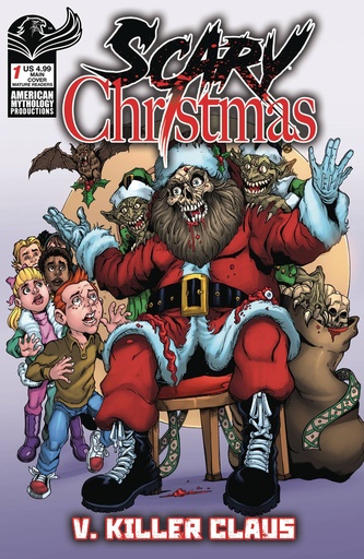 [SEP241447] Scary Christmas v. Killer Claus #1 (Cover A Puis Calzada)