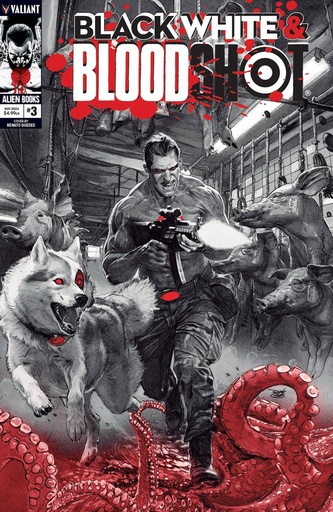 [SEP241380] Black, White & Bloodshot #3 (Cover A Renato Guedes)