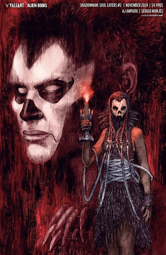 [SEP241377] Shadowman: Soul Eaters #2 of 4 (Cover D Salvador Sanz Virgin Variant)