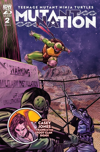 [SEP241314] Teenage Mutant Ninja Turtles: Mutant Nation #2 (Cover B Vincenzo Federici)