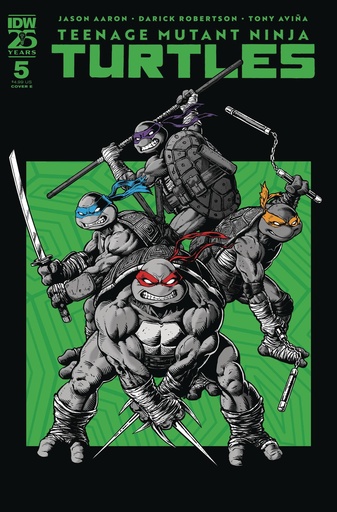 [SEP241304] Teenage Mutant Ninja Turtles #5 (Cover E Darick Robertson)