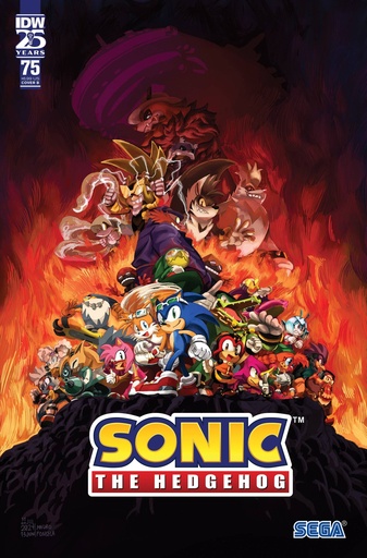 [SEP241276] Sonic The Hedgehog #75 (Cover B Mauro Fonseca)