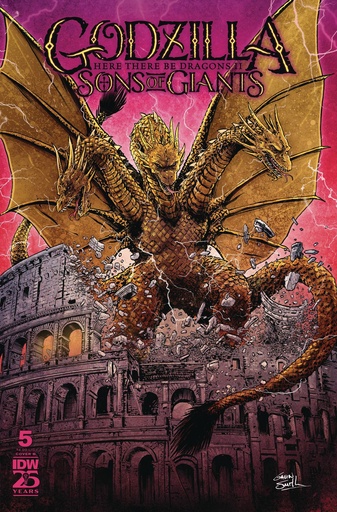 [SEP241258] Godzilla: Here There Be Dragons II - Sons of Giants #5 (Cover B Gavin Smith)