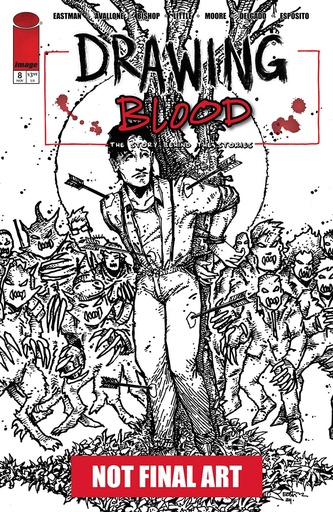 [SEP240544] Drawing Blood #8 of 12 (Cover A Kevin Eastman)