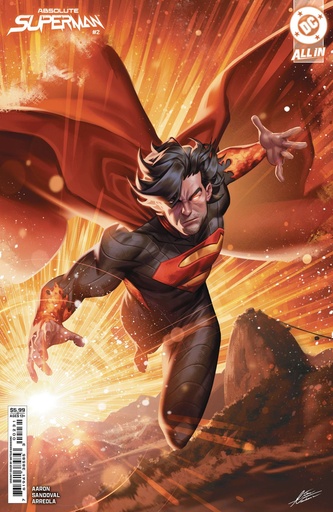 [OCT243112] Absolute Superman #2 (Cover C Mateus Manhanini Card Stock Variant)