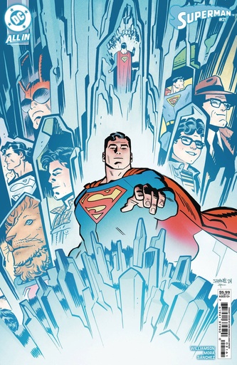 [OCT243107] Superman #21 (Cover D Chris Samnee Card Stock Variant)