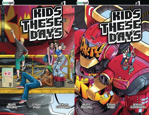 [OCT241702] Kids These Days #1 (Cover F Holofoil Flip Variant)