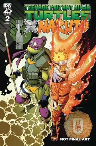 [OCT241191] Teenage Mutant Ninja Turtles x Naruto #2 (Cover A Jorge Jimenez)