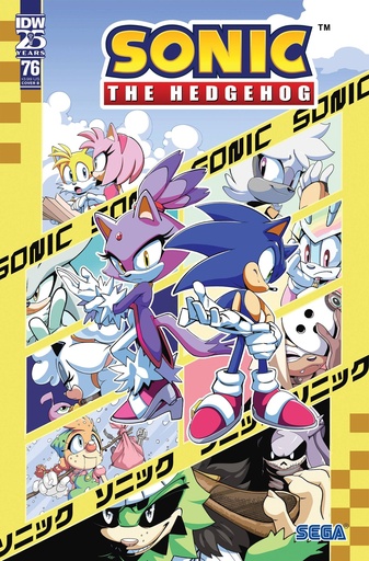 [OCT241177] Sonic The Hedgehog #76 (Cover B Adam Bryce Thomas)