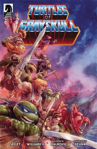 [OCT241124] Masters of the Universe/TMNT: Turtles of Grayskull #4 (Cover C Fero Peniche)