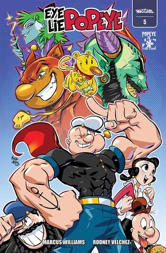 [OCT241038] Eye Lie Popeye #5 (Cover B Marcus Williams)