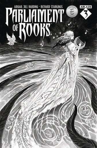 [OCT241001] Parliament of Rooks #3 (Cover B Abigail Jill Harding B&W Variant)