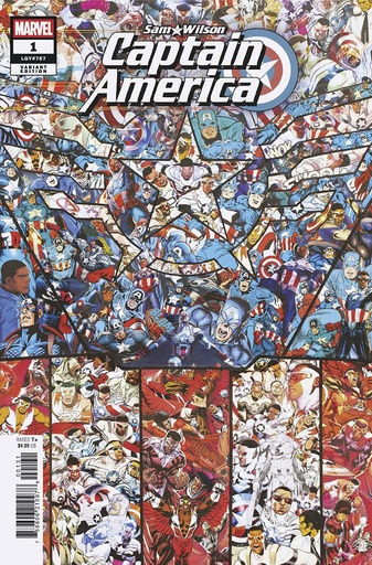 [OCT240836] Sam Wilson: Captain America #1 of 5 (Mr Garcin Variant)