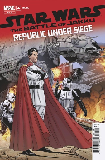 [OCT240765] Star Wars: Battle of Jakku - Republic Under Siege #4 (Ramon Rosanas Variant)