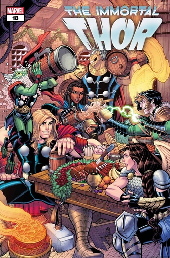 [OCT240757] Immortal Thor #18 (Nick Bradshaw Winter Holiday Variant)