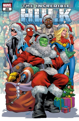 [OCT240747] Incredible Hulk #20 (Greg Land Winter Holiday Variant)