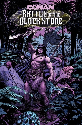 [OCT240350] Conan the Barbarian: Battle of the Black Stone #4 of 4 (Cover B Andy Belanger)