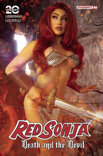 [OCT240283] Red Sonja: Death and the Devil #4 (Cover D Rachel Hollon Cosplay Photo Variant)