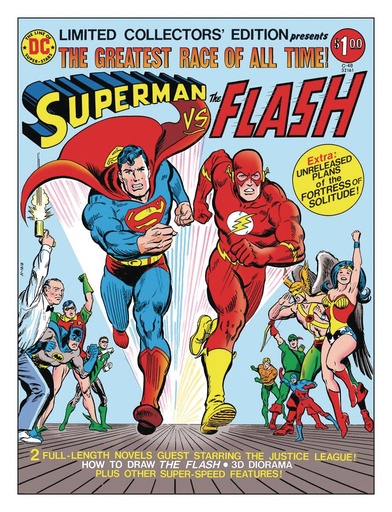 [NOV243212] Limited Collectors' Edition #48 (Superman vs Flash Facsimile Edition Cover A)