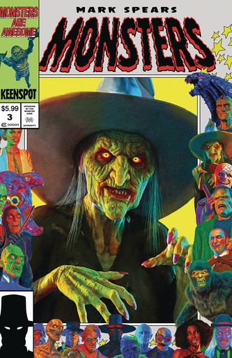 [NOV241630] Mark Spears Monsters #3 (Cover E Witch Homage)