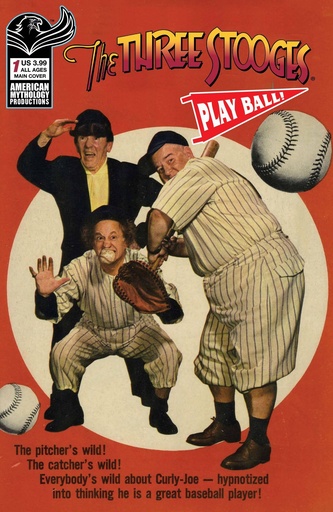 [NOV241258] Three Stooges Play Ball Special #1 (Cover A Classic Baseball Photo)