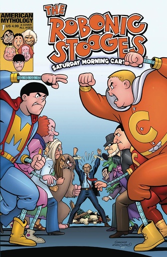 [NOV241237] Robonic Stooges Saturday Morning Cartoons #1 (Cover A Eric Shanower)