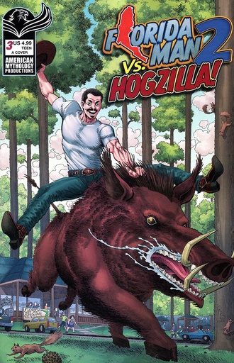 [NOV241235] Florida Man vs. Hogzilla #3 (Cover A Pat Broderick)