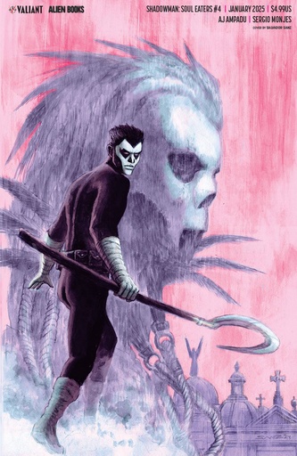 [NOV241171] Shadowman: Soul Eaters #4 of 4 (Cover C Salvador Sanz Virgin Variant)