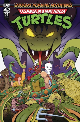 [NOV241130] TMNT: Saturday Morning Adventures Continued #21 (Cover B Brendan Pearce)