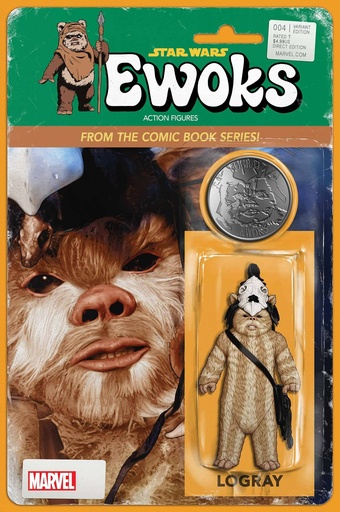 [NOV240729] Star Wars: Ewoks #4 of 4 (John Tyler Christopher Action Figure Variant)