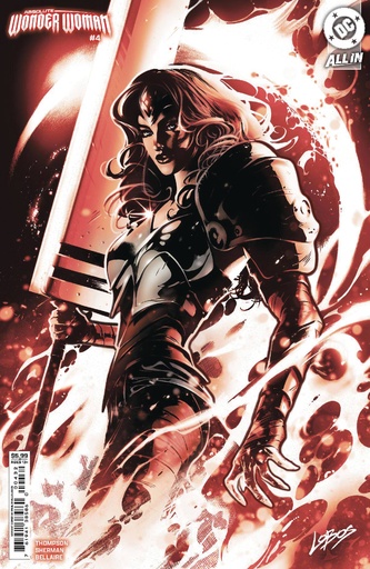 [OCT248412] Absolute Wonder Woman #4 (Cover D Pablo Villalobos Card Stock Variant)