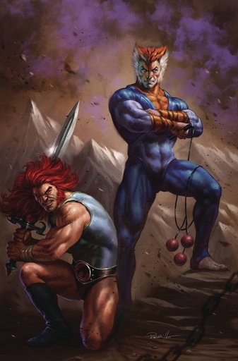 [DEC240338] Thundercats #13 (Cover L Lucio Parrillo Limited Virgin Variant)