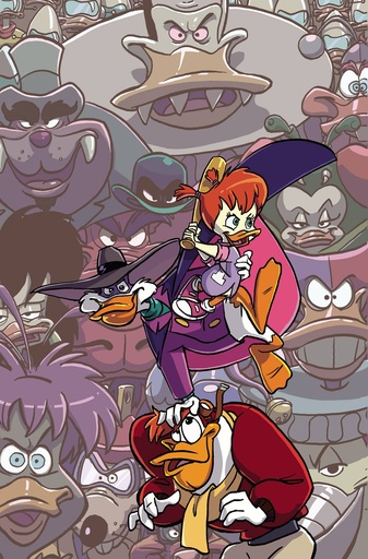 [DEC240172] Darkwing Duck #1 (Cover J Tad Stones Limited Virgin Cover)