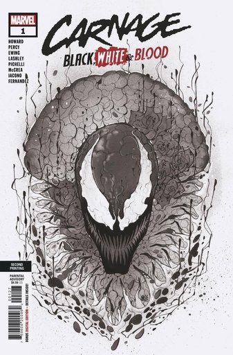 [FEB219065] Carnage: Black White & Blood #1 of 4 (2nd Printing 1:50 Peach Momoko Variant)