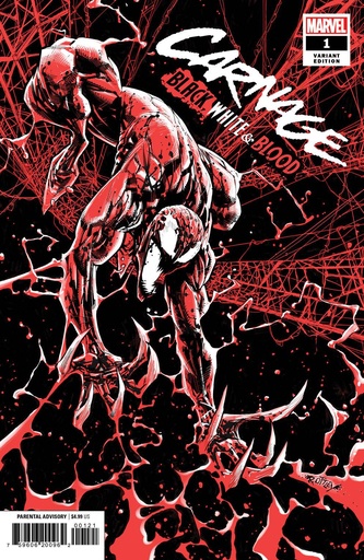 [JAN210601] Carnage: Black White & Blood #1 of 4 (Ryan Ottley Variant)