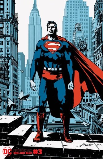 [JAN218589] Superman: Red & Blue #3 (John Paul Leon Variant)