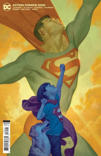 [DEC208398] Action Comics #1030 (Julian Totino Tedesco Card Stock Variant)