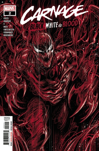 [FEB210560] Carnage: Black White & Blood #2 of 4