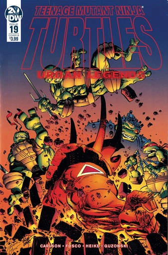 [SEP190627] Teenage Mutant Ninja Turtles: Urban Legends #19 (Cover B Fosco & Larsen)