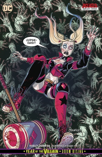 [AUG190527] Harley Quinn #66 (DCeased Variant Edition YOTV)