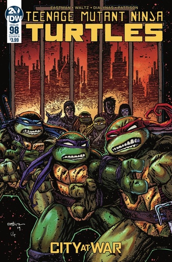 [JUL190738] Teenage Mutant Ninja Turtles: Ongoing #98 (Cover B Eastman)