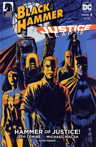 [AUG190253] Black Hammer/Justice League #4 of 5 (Cover C Francavilla)