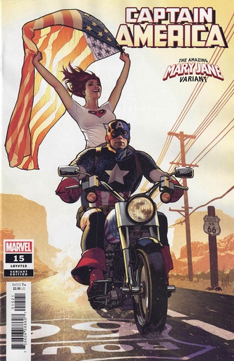 [AUG191048] Captain America #15 (Hughes Mary Jane Variant)