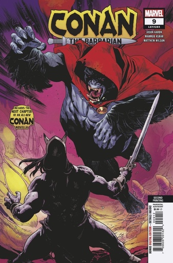 Conan The Barbarian #9 (2nd Printing Asrar Variant)