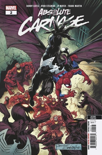 Absolute Carnage #2 of 5 (3rd Printing Bagley Variant)