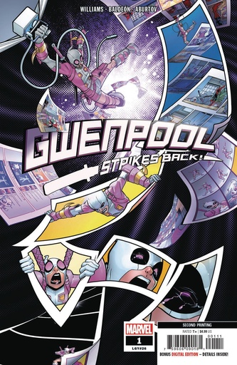 [JUL198197] Gwenpool Strikes Back #1 of 5 (2nd Printing Baldeon Variant)