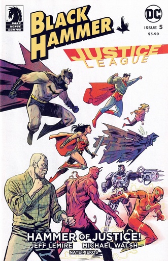 [SEP190246] Black Hammer/Justice League #5 of 5 (Cover A Walsh)