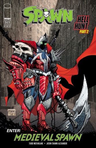 [SEP190220] Spawn #303 (Cover B Mcfarlane)